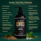 THE DUDE Activated Bamboo Charcoal Scrub + Face Wash 150 ml