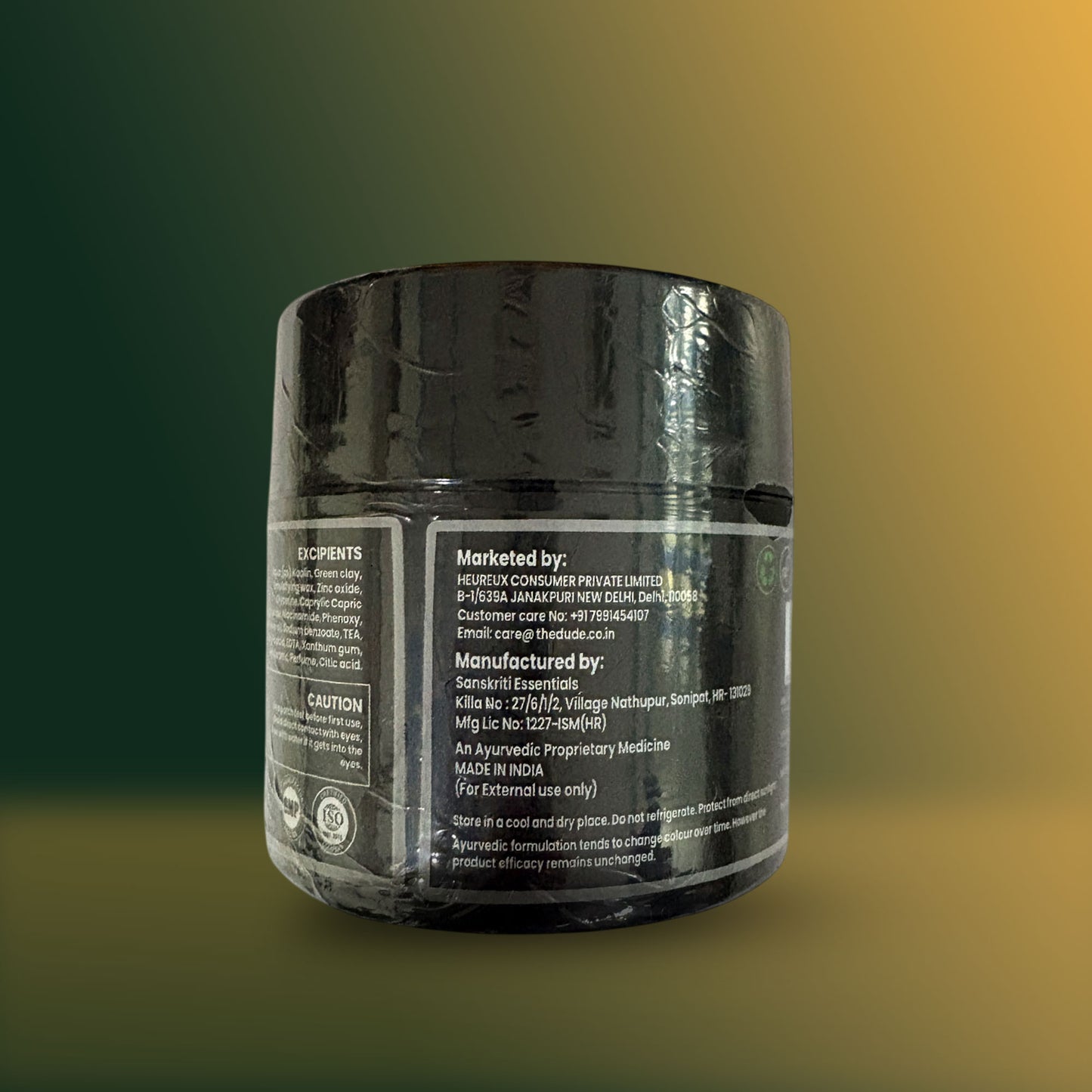 THE DUDE Complete Grooming & Detox Combo | Beard Growth Oil + Clean & Detox Face Mask + 2 in 1 Shampoo & Conditioner