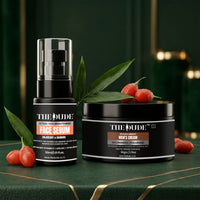 THE DUDE Ultimate Bright & Repair Combo | Men Cream + Ultima Skin Brightening Face Serum (30ml