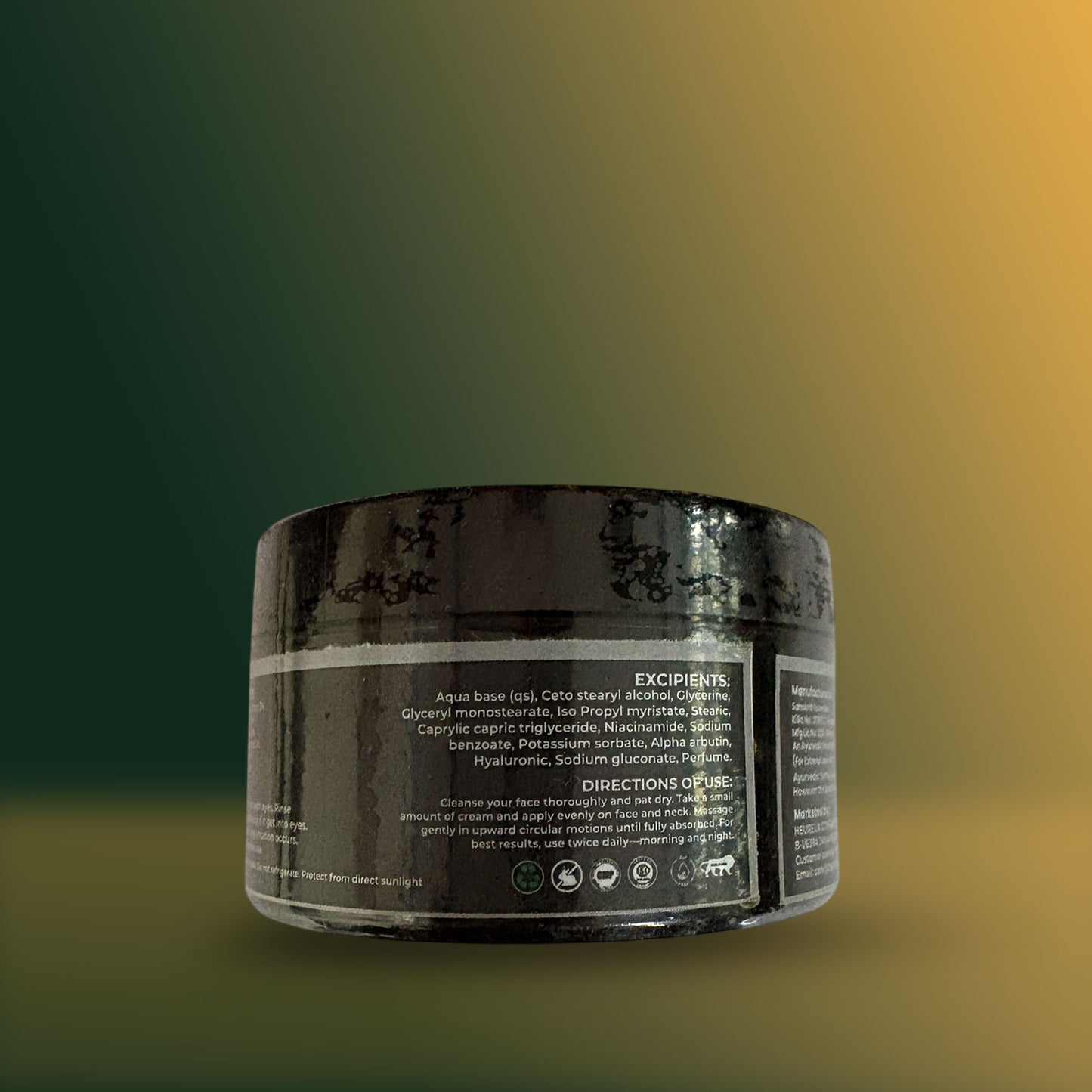 THE DUDE Advanced Bright & Repair Skincare Combo | Men Cream + Rice Water & Bakuchi Face Serum for Hydration, Glow & Skin Repair