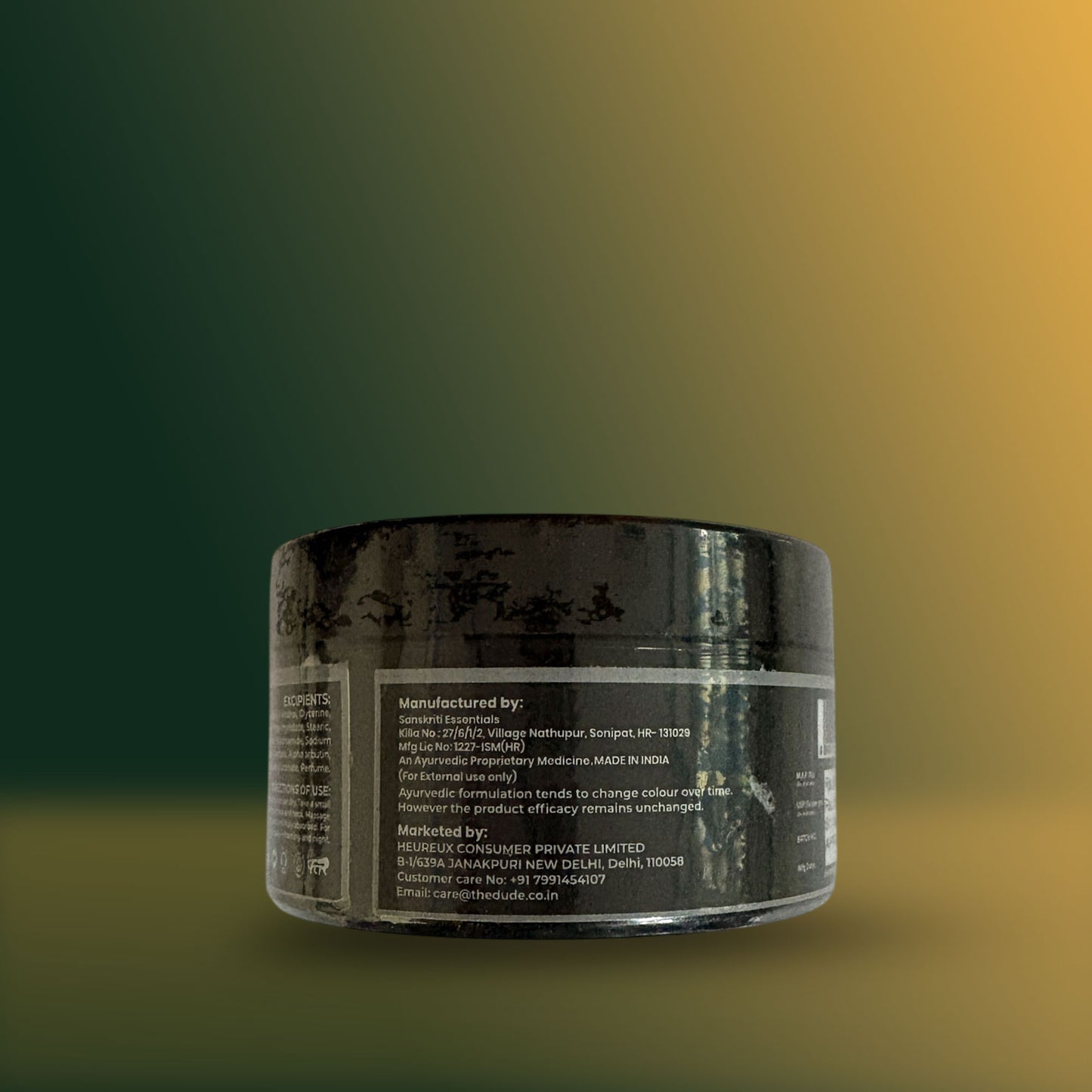 THE DUDE Advanced Bright & Repair Skincare Combo | Men Cream + Rice Water & Bakuchi Face Serum for Hydration, Glow & Skin Repair
