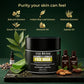 THE DUDE Deep Cleansing Activated Charcoal Face Wash for Men - 100 ml | Deep Cleansing Formula with Black Tea & Sage | Daily Use Face Cleanser