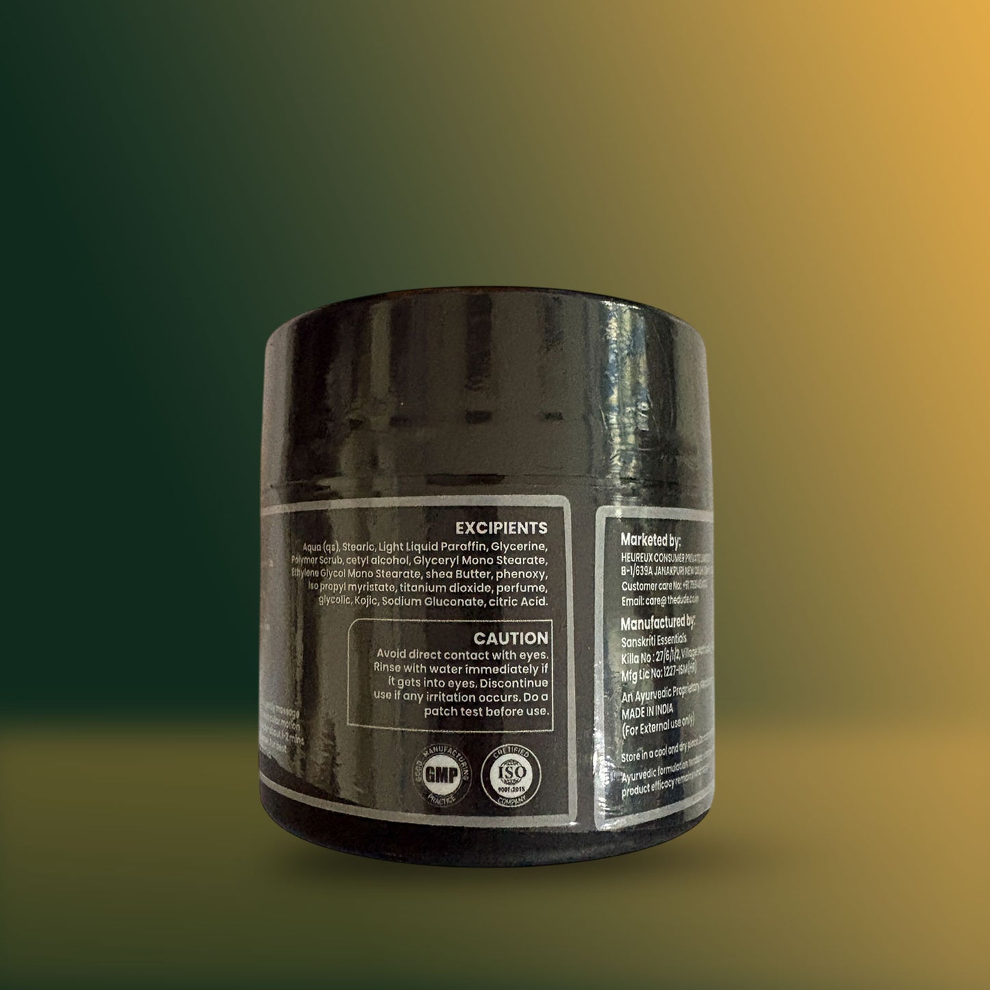 THE DUDE Tan Rewind & Fresh Glow Combo | Face Scrub + Fresh & Cool Face Wash (100ml)