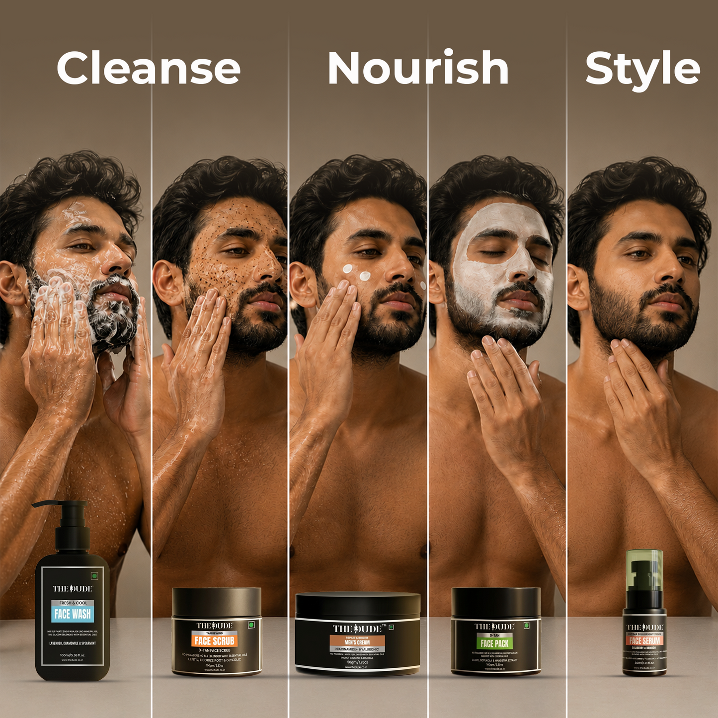 The Detan Ritual Kit — Remove Tan, Brighten Skin, Repair & Glow